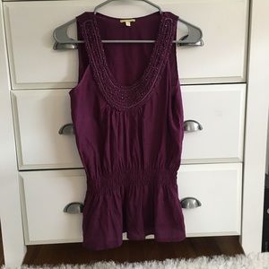 Purple Gianni Bini blouse